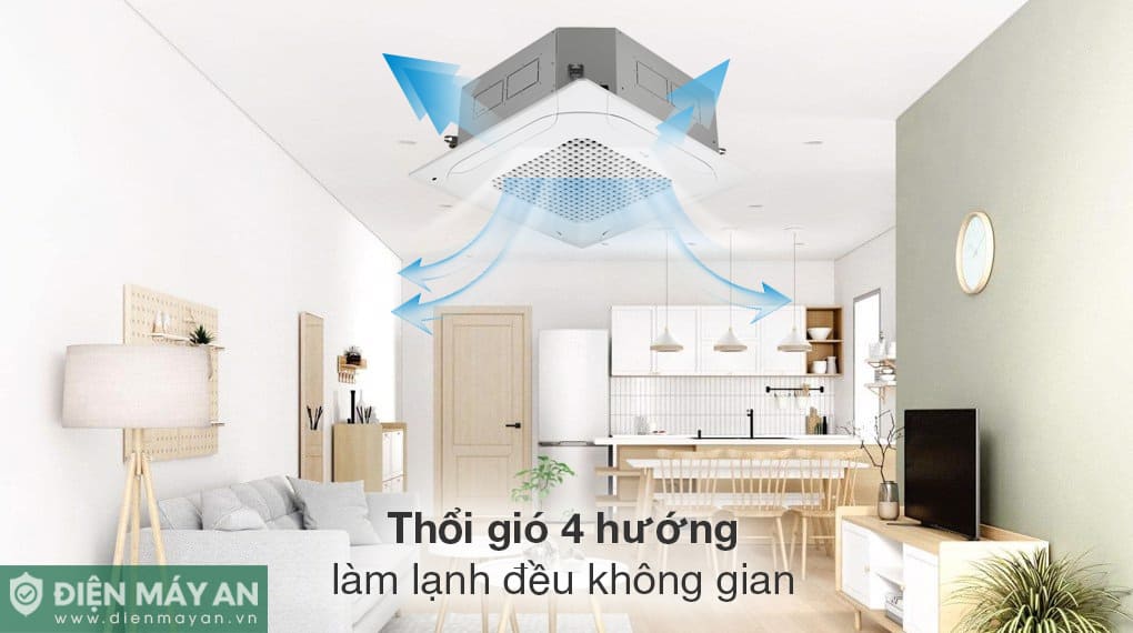 Điều hòa âm trần cassette LG Inverter 36000 BTU ZTNQ36GNLA0